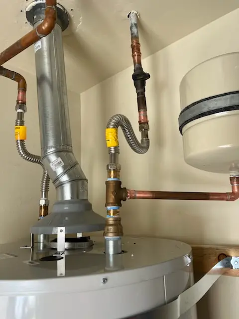 Water heater installation and plumbing repair in Greenwater